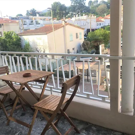 Apartment Center Terrace Ac Wifi 200 M From Sea Behind Martinez Cannes